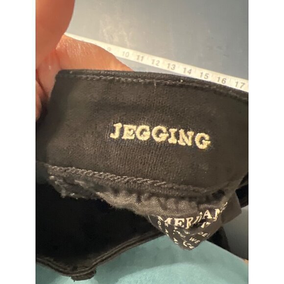 American Eagle Outfitters Womens Super SuperStretch Jeggings Size 00 short Blac - Picture 5 of 12